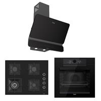 PizzArt Siyah Ankastre Set