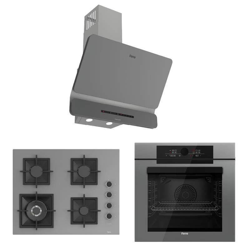 PizzArt Gri Ankastre Set