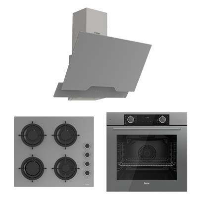 FryArt Gri Ankastre Set