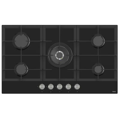 BL045 Siyah Ankastre 90 Cm Cam Ocak