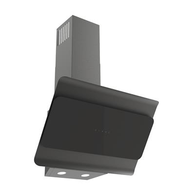 D072 Layered Siyah Ankastre Davlumbaz