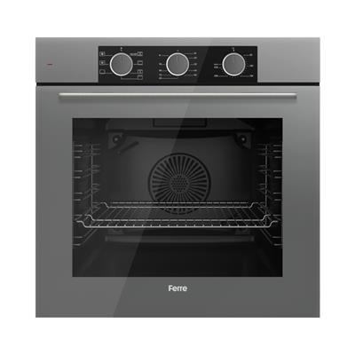 QXE62CPR Gri FryArt Basic Ankastre Fırın