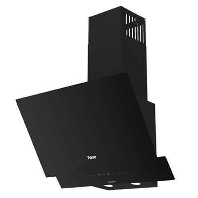 D063-SA Siyah SilentArt Girintili Davlumbaz