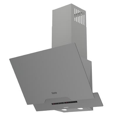 D065-SA Gri SilentArt Girintili Davlumbaz