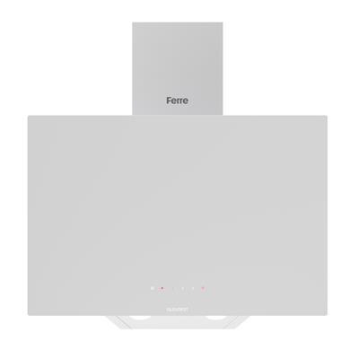 D078-SA Beyaz SilentArt Tek Cam Davlumbaz