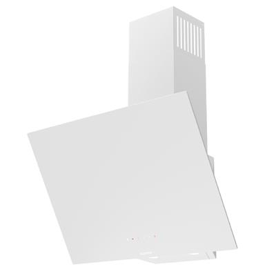 D078-SA Beyaz SilentArt Tek Cam Davlumbaz