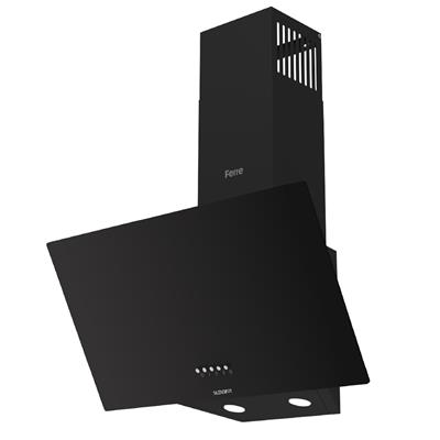 D086-SA Siyah SilentArt Tuşlu Davlumbaz