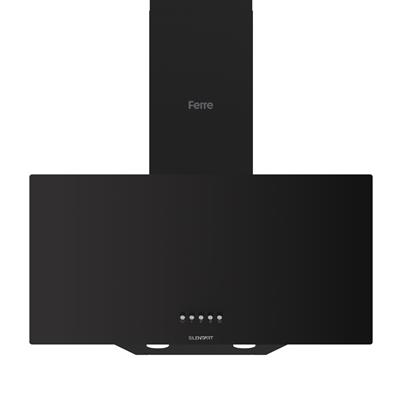 D086-SA Siyah SilentArt Tuşlu Davlumbaz