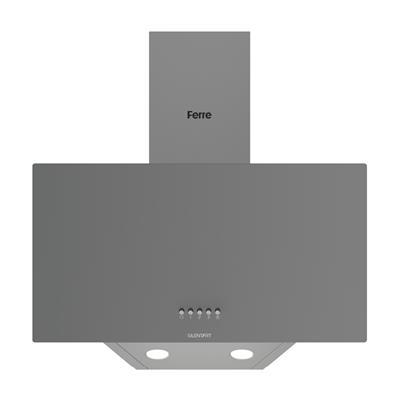 D088-SA Gri SilentArt Tuşlu Davlumbaz