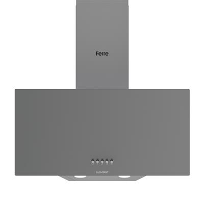 D088-SA Gri SilentArt Tuşlu Davlumbaz