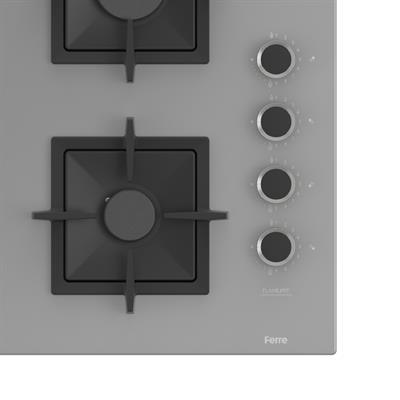 SC408-WFA 65cm Gri FlameArt Ankastre Ocak