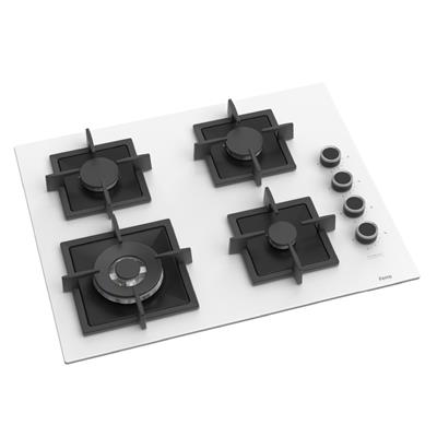 SC406-WFA 65cm Beyaz FlameArt Ankastre Ocak