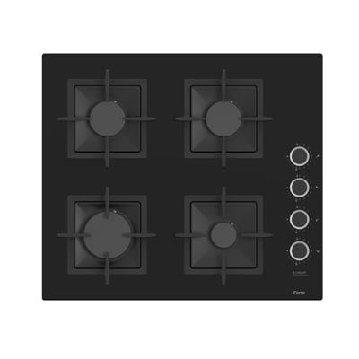SC205-FA 60cm Siyah FlameArt Ankastre Ocak