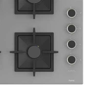 SC208-FA 60cm Gri FlameArt Ankastre Ocak