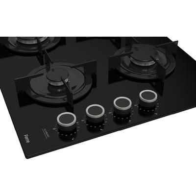 CS205-FA 60cm Siyah FlameArt Ankastre Ocak