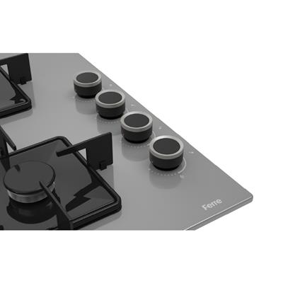 SS208 60cm Gri Ankastre Ocak