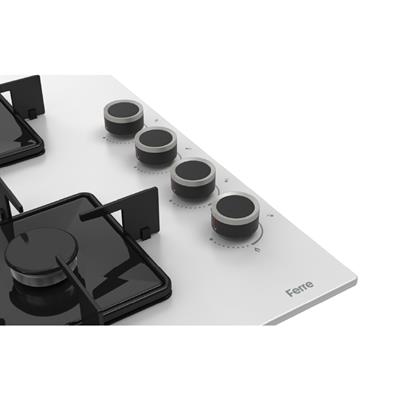 SS206 60cm Beyaz Ankastre Ocak