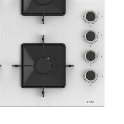 SS206 60cm Beyaz Ankastre Ocak