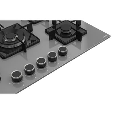 SS038 75cm Gri Ankastre Ocak