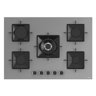 SS038 75cm Gri Ankastre Ocak