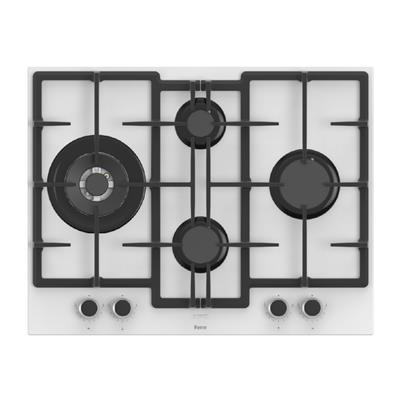 ED076-WFA 67cm Beyaz FlameArt Ankastre Ocak