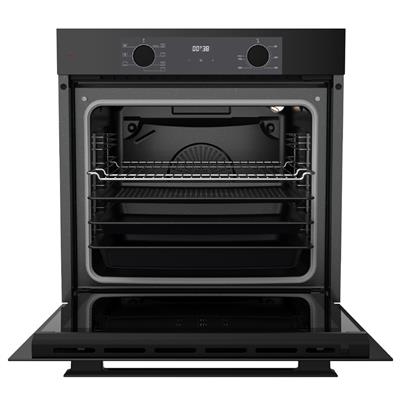 QEP63CS Siyah FryArt Ankastre Fırın