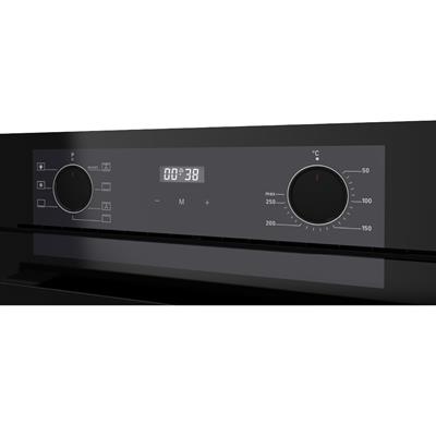 QEP63CS Siyah FryArt Ankastre Fırın