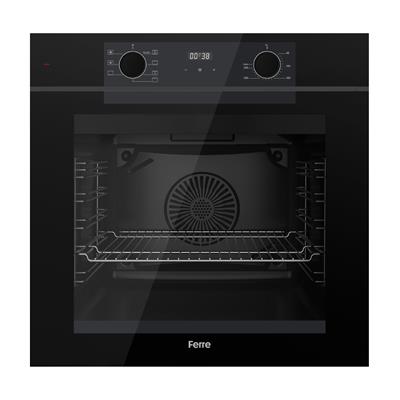 QEP63CS Siyah FryArt Ankastre Fırın