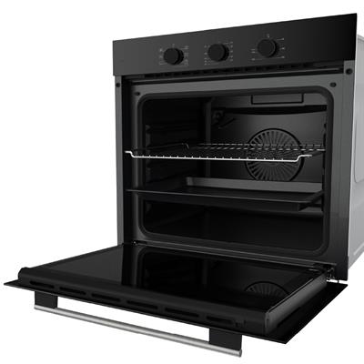 QBL62CS Siyah Ankastre Fırın