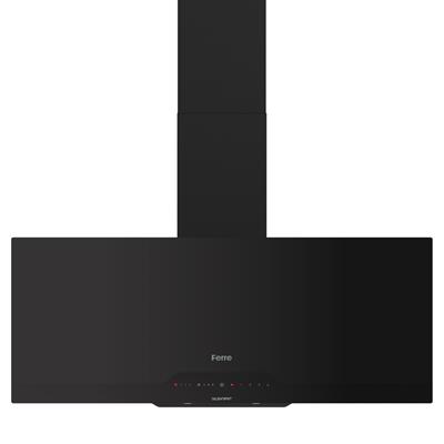 D067-SA Siyah SilentArt 90cm Girintili Davlumbaz