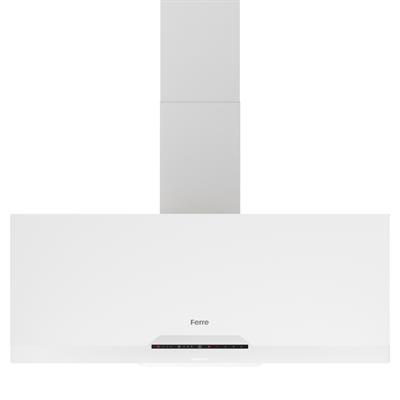 D068-SA Beyaz SilentArt 90cm Girintili Davlumbaz