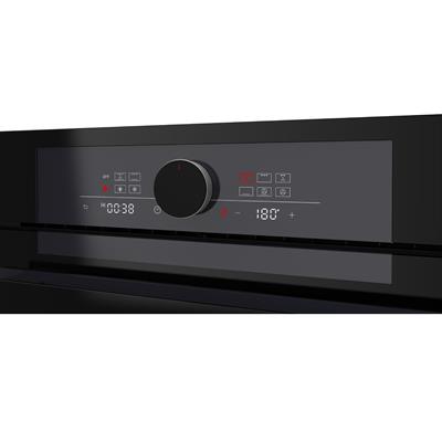 QEP65CS Siyah PizzArt Ankastre Fırın