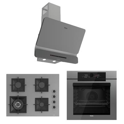 PizzArt Gri Ankastre Set