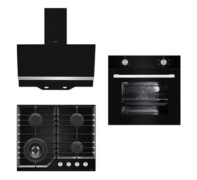 Black Adelina Siyah Ankastre Set
